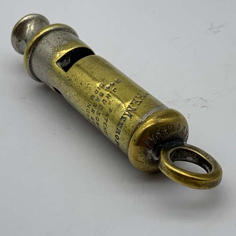 Antique 'The Metropolitan' Whistle (J. Hudson  244 Barr St.)