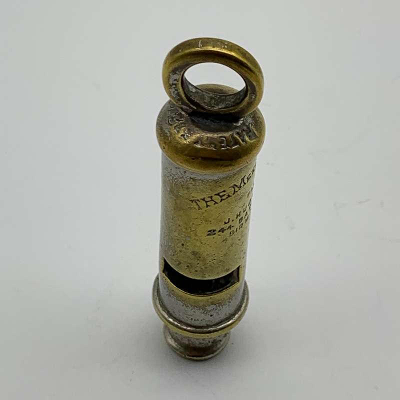 Antique 'The Metropolitan' Whistle (J. Hudson  244 Barr St.)