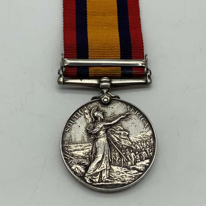 Boer War  Q.S.A. Medal 'SJT. W.J. BRASSELL' (Johannesburg M.R.)