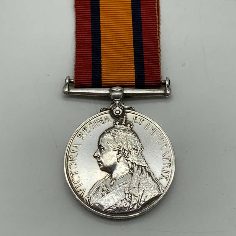 Boer War  Q.S.A. Medal 'TPR. S.J. ERASMUS' (Uitenhage D.M.T.)