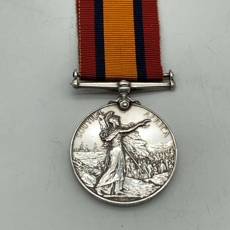 Boer War  Q.S.A. Medal 'TPR. S.J. ERASMUS' (Uitenhage D.M.T.)