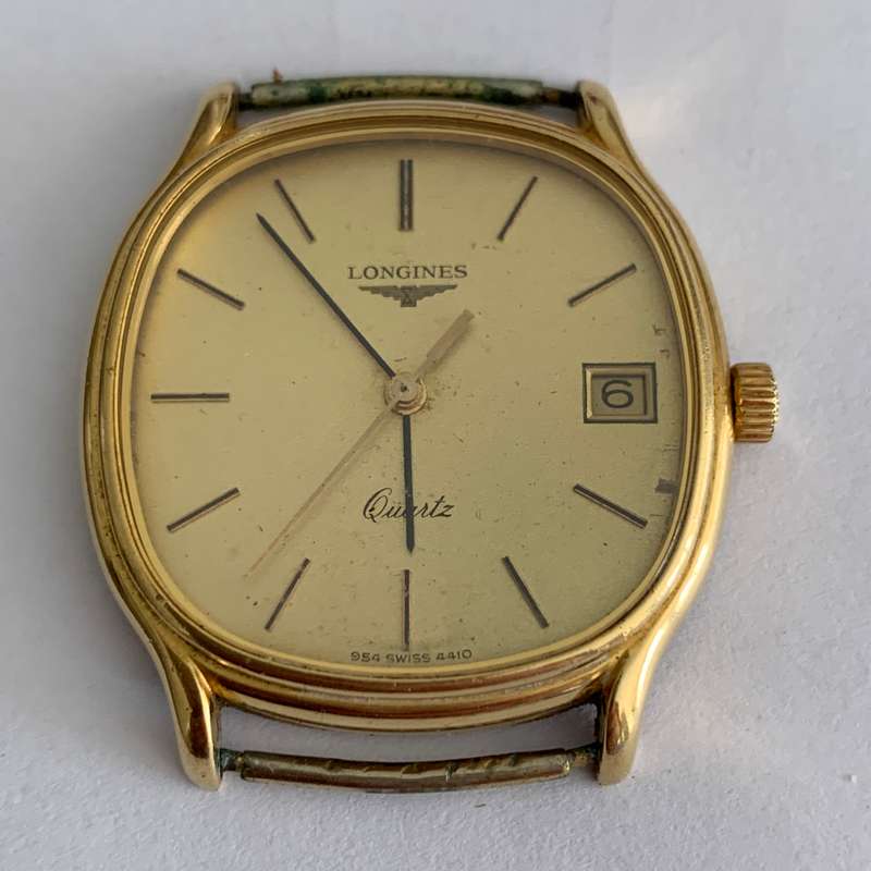 Genuine 18ct Solid Gold 'Longines' Wristwatch (30g)