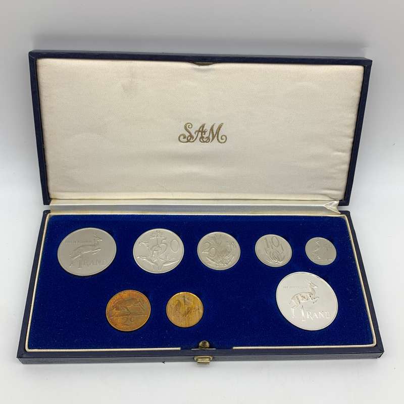 Cased S.A. '1989' Short Proof Set (SA Mint)