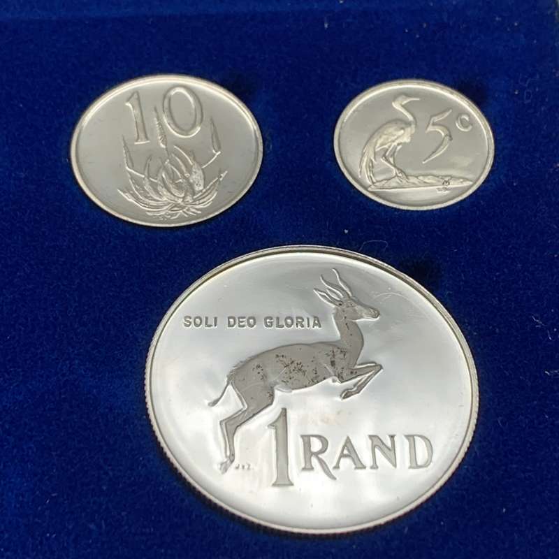 Cased S.A. '1989' Short Proof Set (SA Mint)
