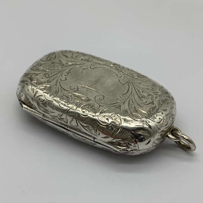 Solid Silver Victorian Double Sovereign Case/Locket (21g)