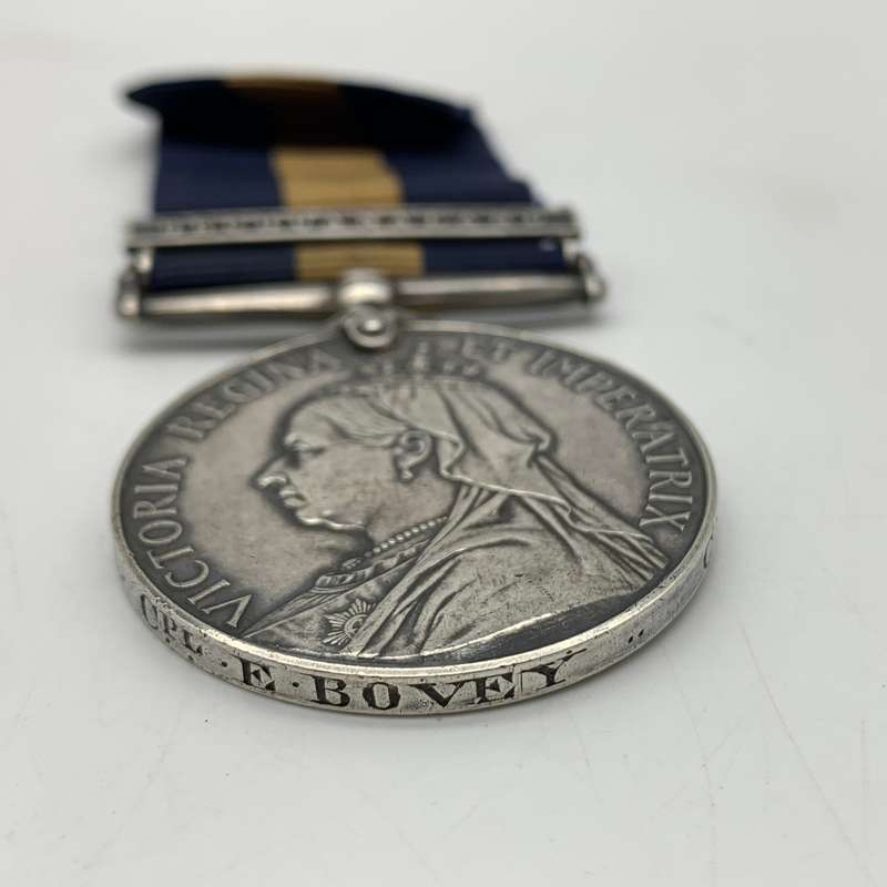Cape of Good Hope Medal  'CPL. E. Bovey' (C. Police  1896/7)