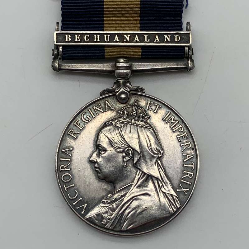 Cape of Good Hope Medal  'CPL. E. Bovey' (C. Police  1896/7)