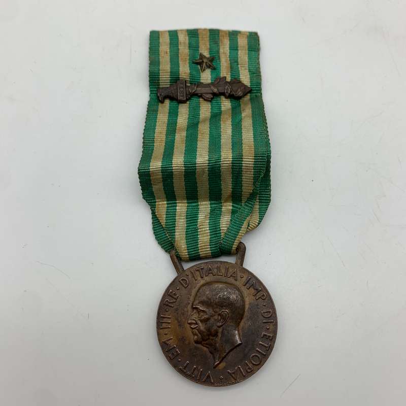 Italy  'Ethiopian 1935/36 Campaign Medal' (with Gladius Sword)