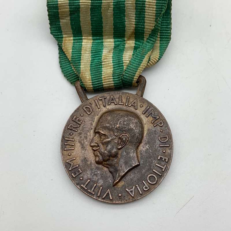 Italy  'Ethiopian 1935/36 Campaign Medal' (with Gladius Sword)