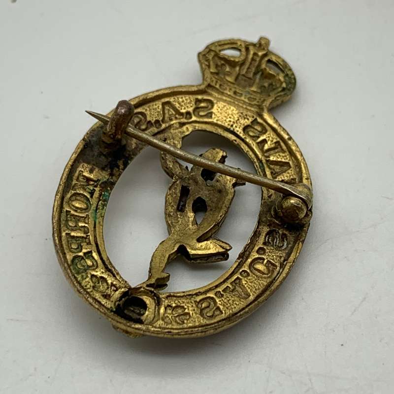 Early 'South African Corps of Signals' Collar Badge