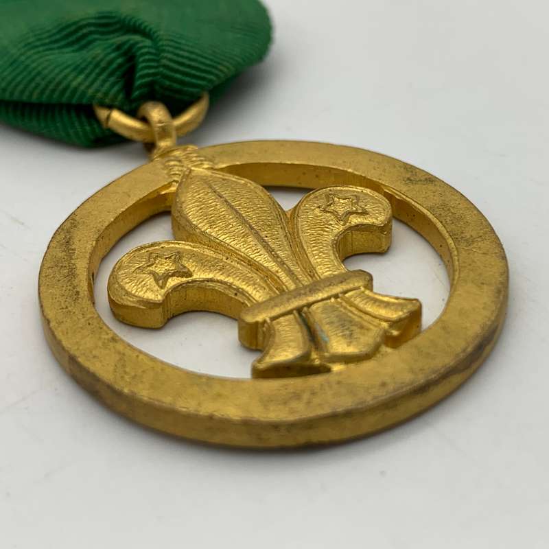 S. Africa  1950's 'Boy Scouts Medal of Merit' (Mrs J. Chambers 10-11-56)