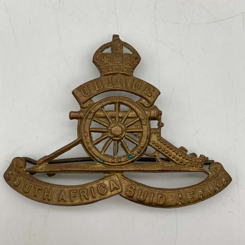 WW2  'South African Artillery' Cap Badge (1926  1959)