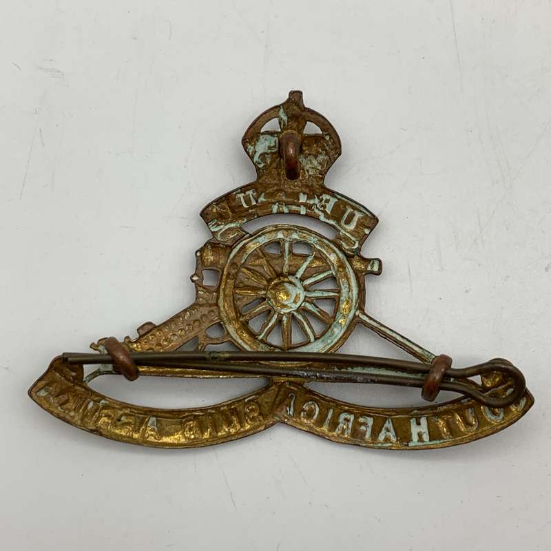 WW2  'South African Artillery' Cap Badge (1926  1959)