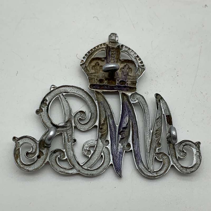 South Africa  WW2 'Natal Mounted Rifles' Helmet Badge (1922-1943)