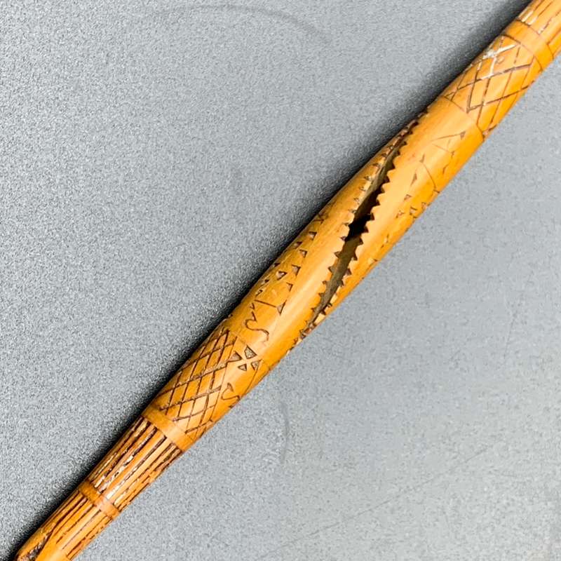 Boer War  P.O.W. 'St Helena 1901' Wooden Dip Pen (H.S. Steenvaart)