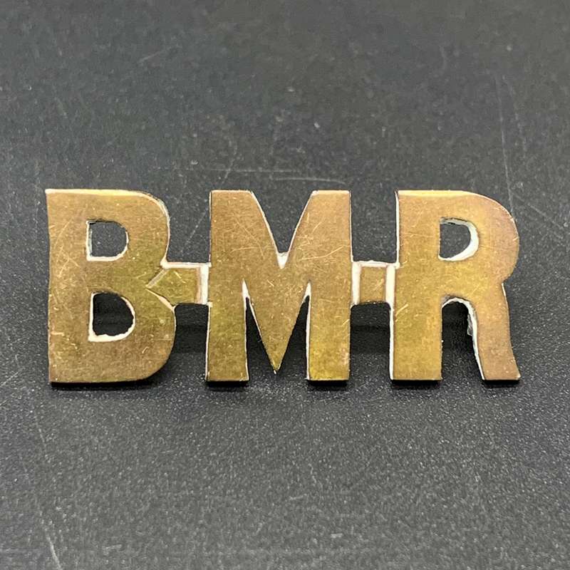 Boer War  Rare Large 'Border Mounted Rifles' Shoulder Title (1894-1902)
