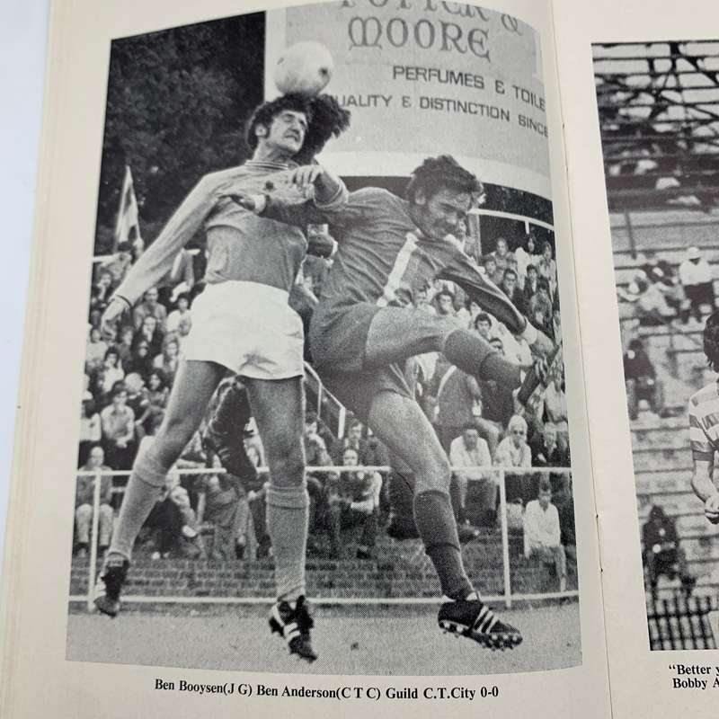 Soccer  1975 'S.A. Book of Soccer' Articles & Stats by Vernon Woods (56 Pages)