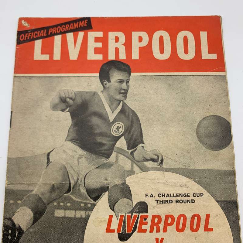 Soccer  '1964 Liverpool vs Derby County' Official Programme