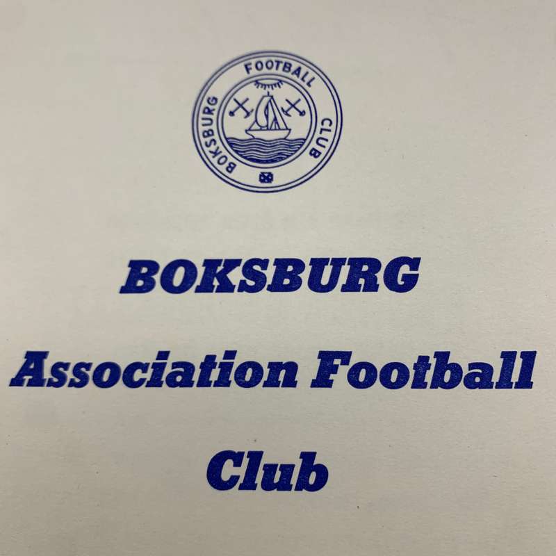 Soccer  '1958 Boksburg vs Arcadia' Official Programme