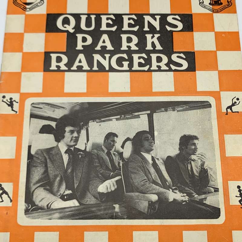 Soccer  '1975 Queens Park Rangers vs Manchester City' Official Programme