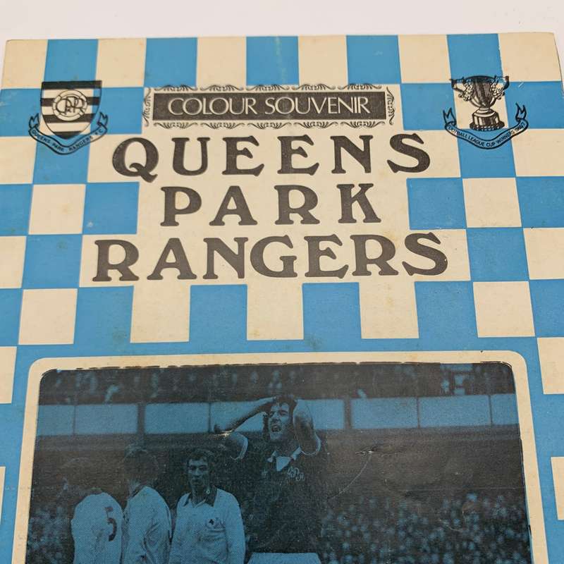 Soccer  '1974 Queens Park Rangers vs Wolverhampton' Official Programme