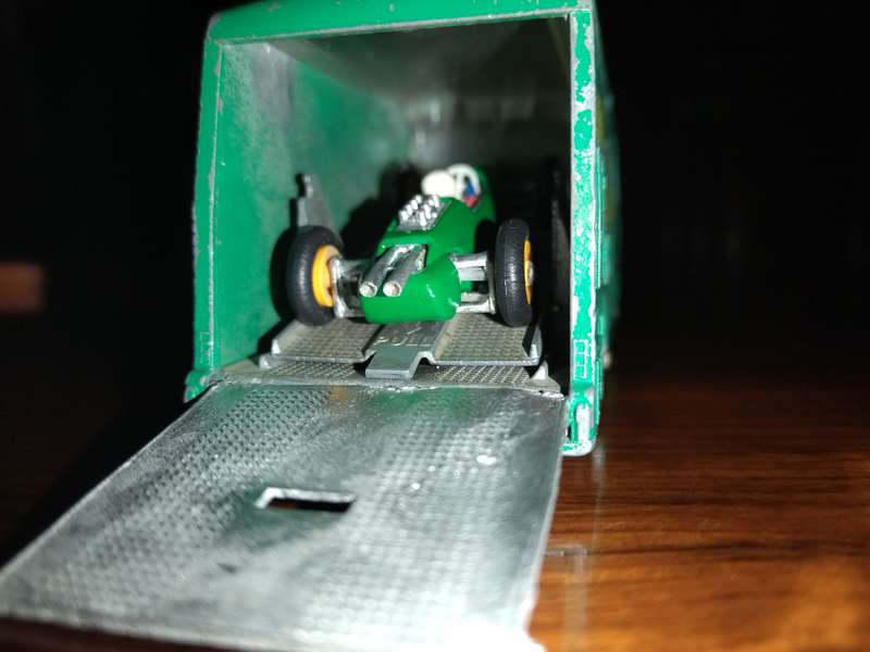 Matchbox King Size Car Transporter plus one car