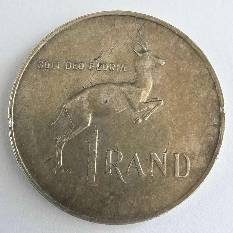 1967 Silver R1 - Rare "Pregnant Springbok" Variant