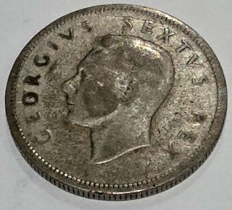 1951 Silver 2 Shillings