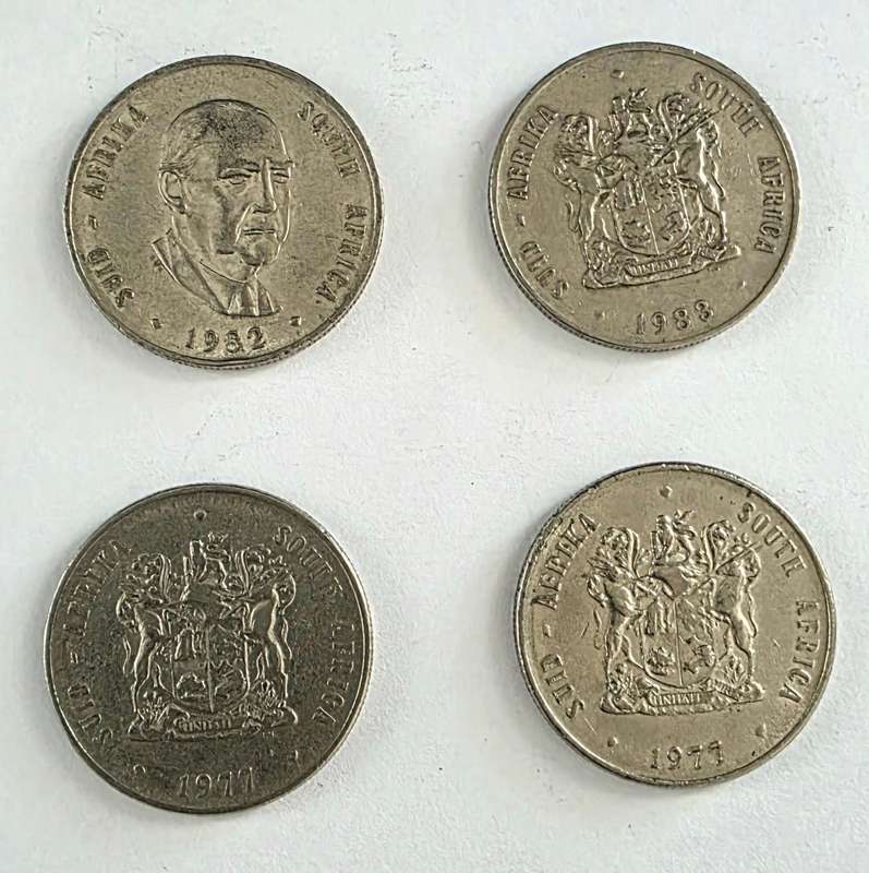 Mixed Lot of South African R1 - Small, Nickel Variants