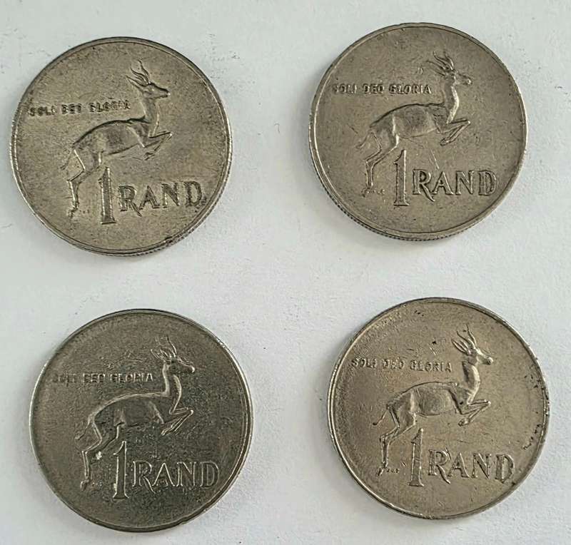 Mixed Lot of South African R1 - Small, Nickel Variants