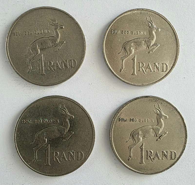 Mixed Lot of South African R1 - Small, Nickel Variants