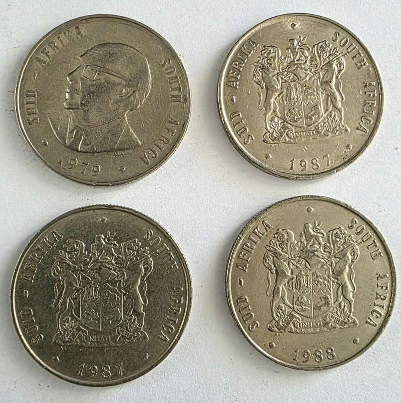 Mixed Lot of South African R1 - Small, Nickel Variants