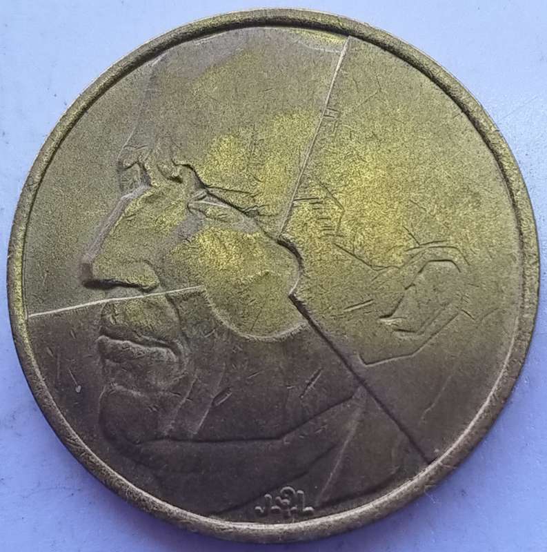 1986  5 Francs  COIN      Belgium          SUN14712