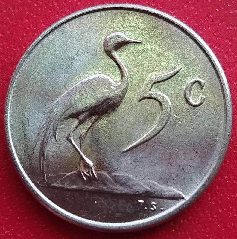 1965   5c   COIN   (Afrikaans)       SUN14791
