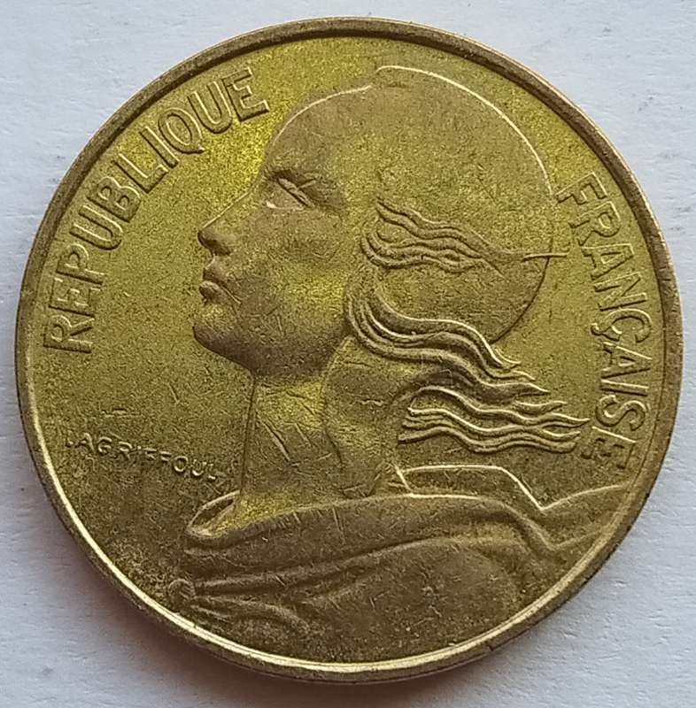 1983         10 Centimes Coin      FRANCE          SUN14796