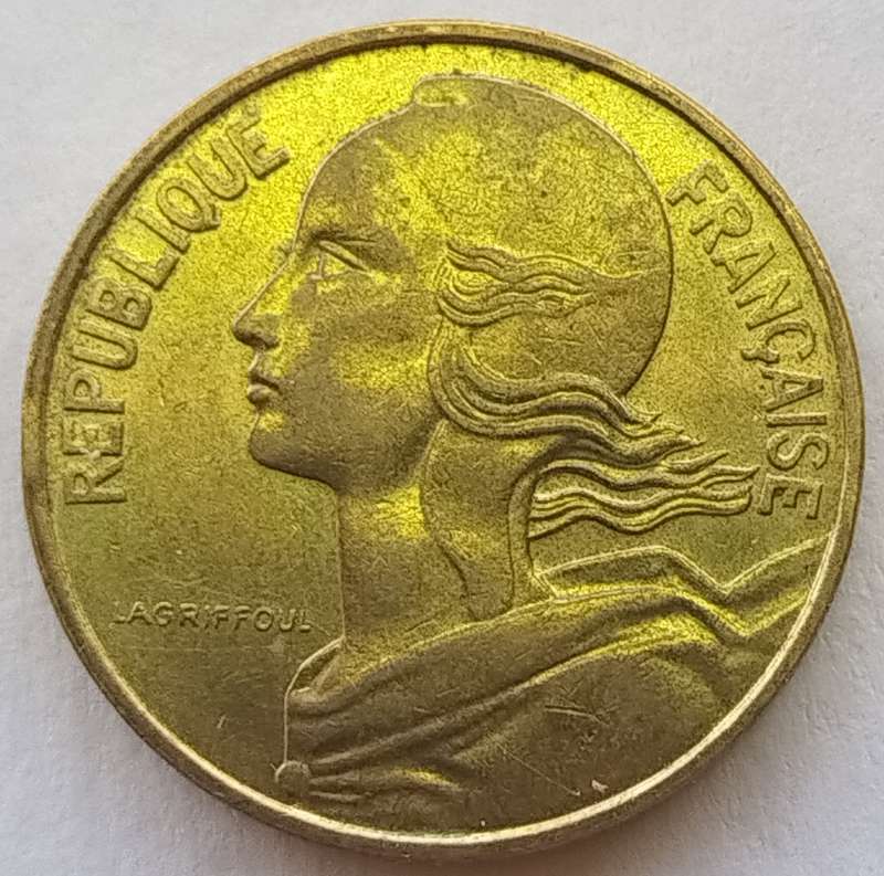 1982         10 Centimes Coin      FRANCE          SUN14799