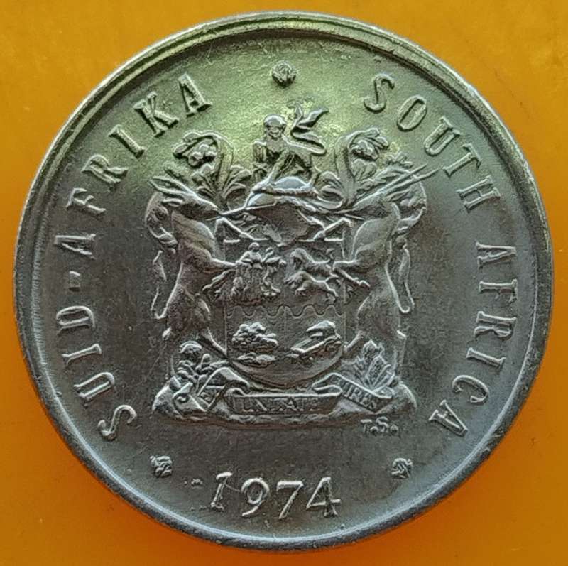 1974   5c  RSA                      SUN14845