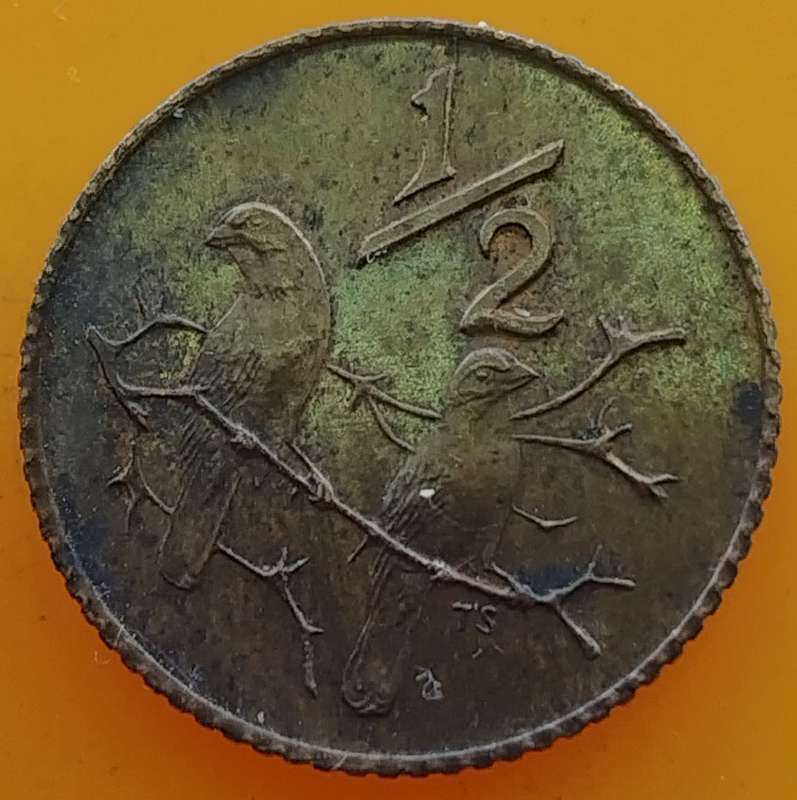 1970     1/2  Cent     Coin                SUN14848