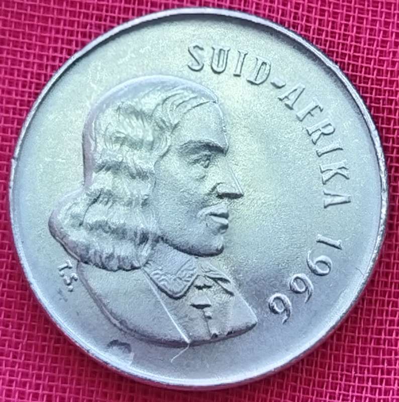 1966   5c   COIN   (Afrikaans)       SUN14883
