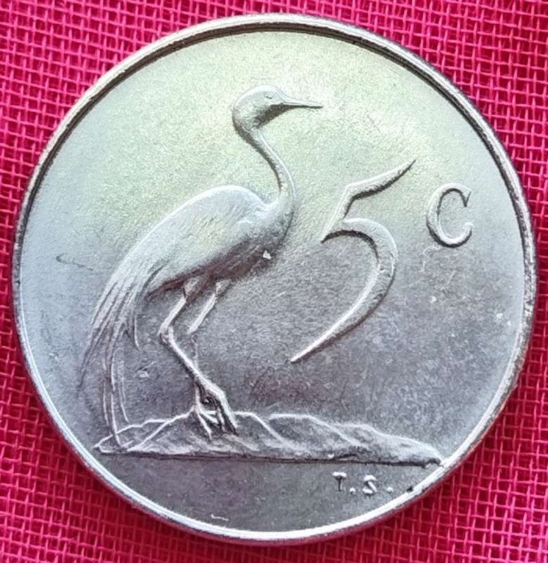 1966   5c   COIN   (Afrikaans)       SUN14883