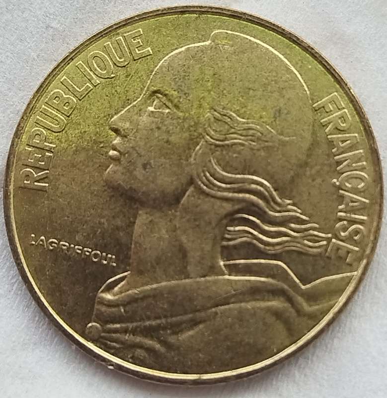 1983  20 Centimes Coin      France          SUN14992