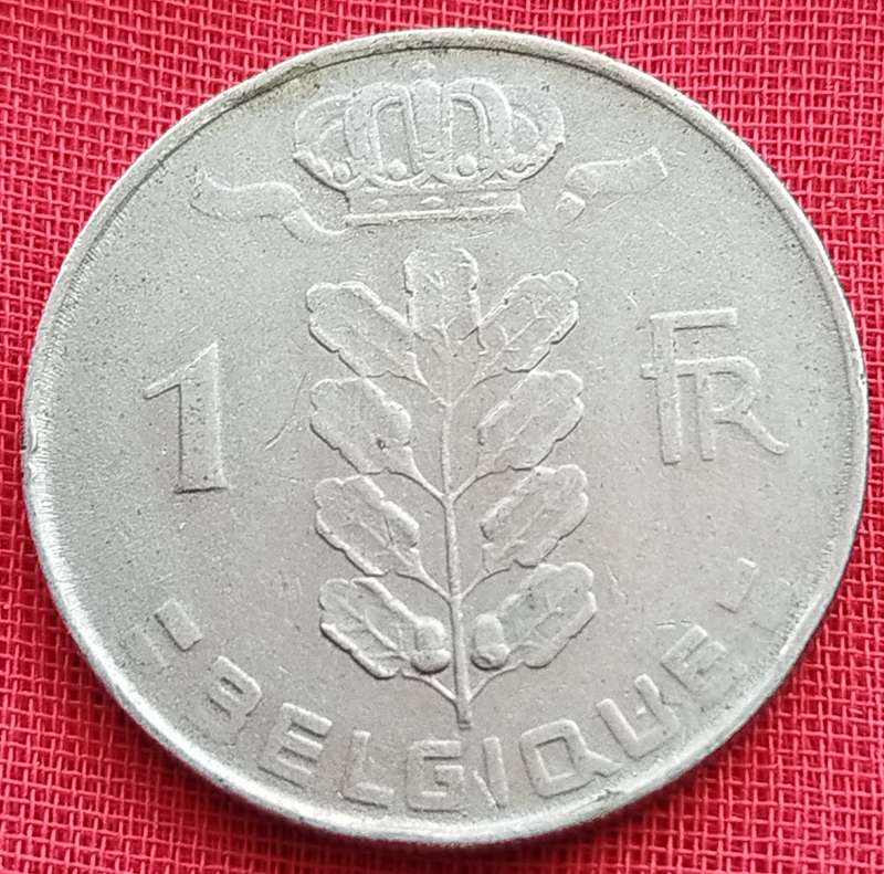 1970        1 Franc  COIN      Belgium          SUN15039
