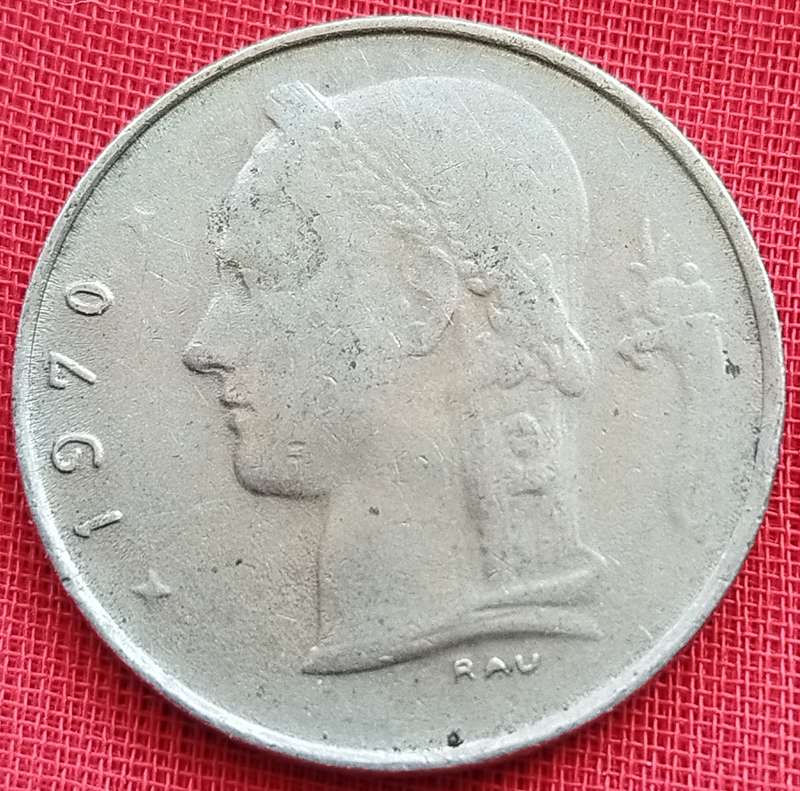 1970        1 Franc  COIN      Belgium          SUN15039