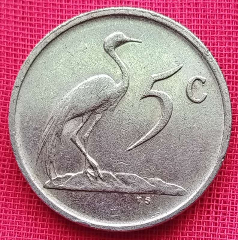 1985   5c   Coin                SUN15125