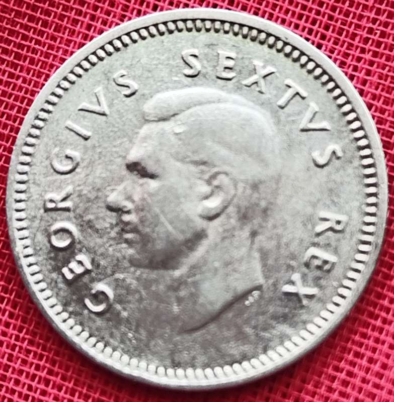1952  Threepence Coin   SILVER   0.500             SUN15126