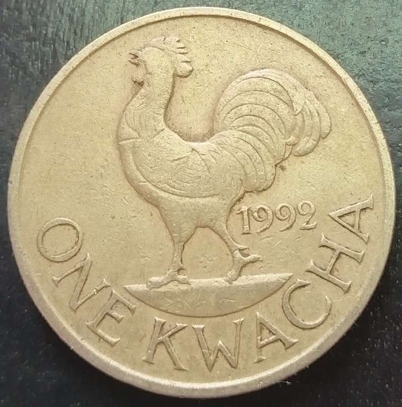 1992    1 Kwacha Coin      Malawi         SUN15215