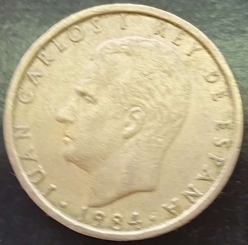 1984   CIEN Pesetas -    Coin       Spain         SUN15220