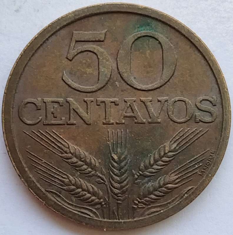 1970           50 Centavos   Coin       Portugal        SUN15231