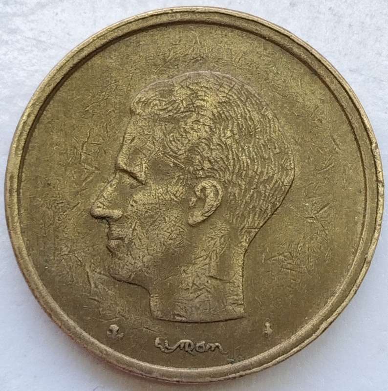 1981  20 Franc  COIN      Belgium          SUN15263