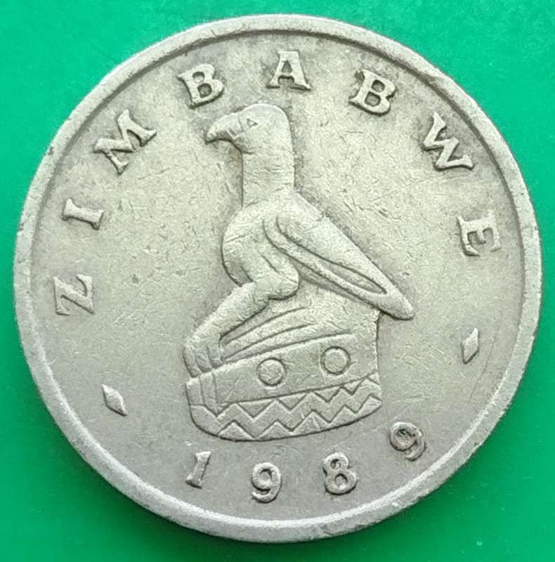 1989  5 Cents     Zimbabwe          SUN15264